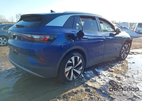 2021 Volkswagen Id.4 1St Edition из США, поврежденный, VIN WVGDMPE23MP019594